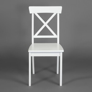 Стул TetChair Golfi (Гольфи) дерево гевея/мдф pure white (402)