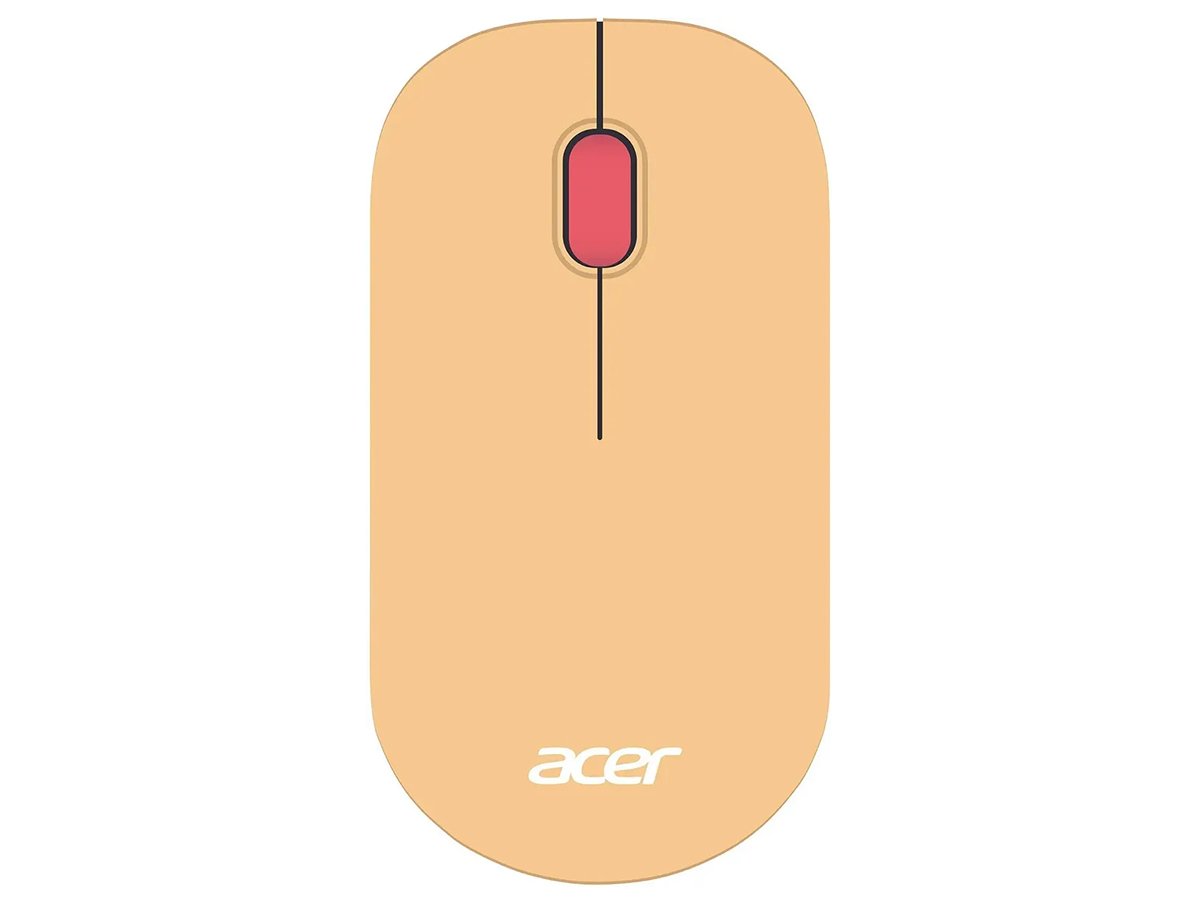 Мышь беспроводная Acer OMR205, 1200dpi, Wireless/USB, Розовый/Бежевый ZL.MCEEE.02L в Москвe