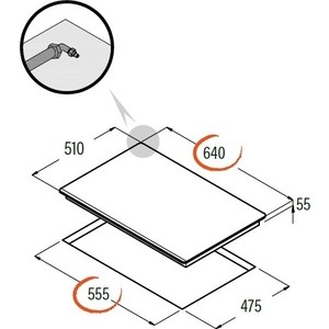 Газовая варочная панель Cata LCI 6031 WH