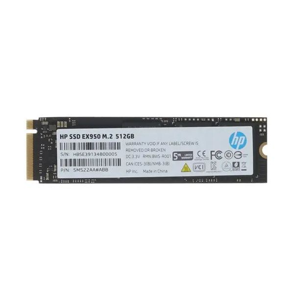 Накопитель SSD HP EX950 512Gb (5MS22AA) в Москвe