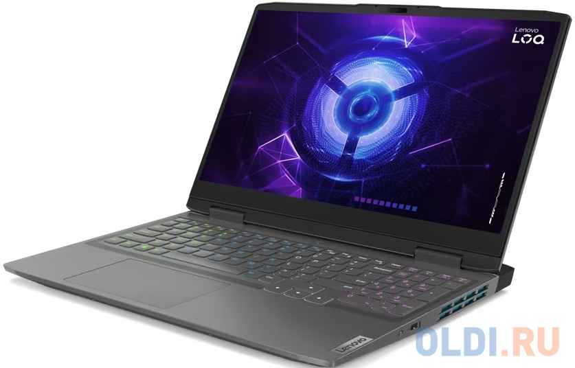 Ноутбук Lenovo LOQ 15IRH8 Core i5-12450H/16GB/SSD512GB/15.6&quot;/RTX 3050 6GB/IPS/FHD/144hz/Free DOS/Storm Grey (82XV00S8RK)