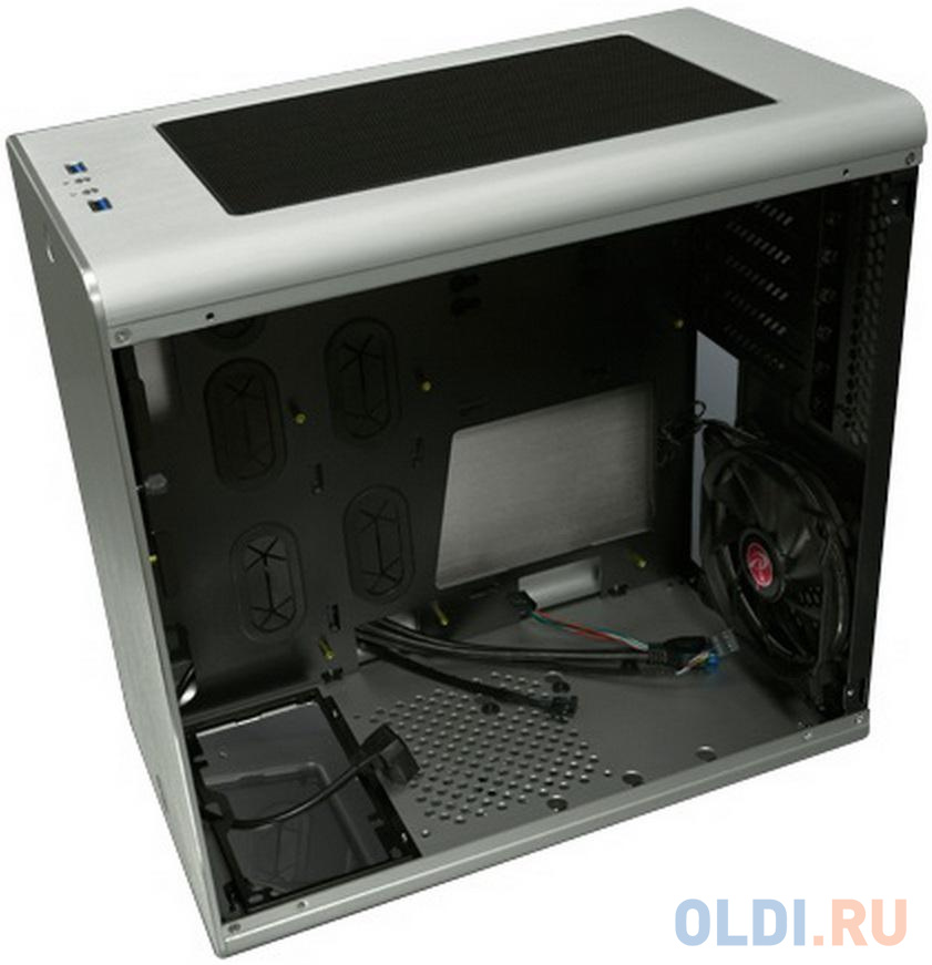 THETIS SILVER CLASSIC  0R200052, Aluminum, ATX/MICRO ATX/MINI ITX, USB3.0x2, HD Audiox1