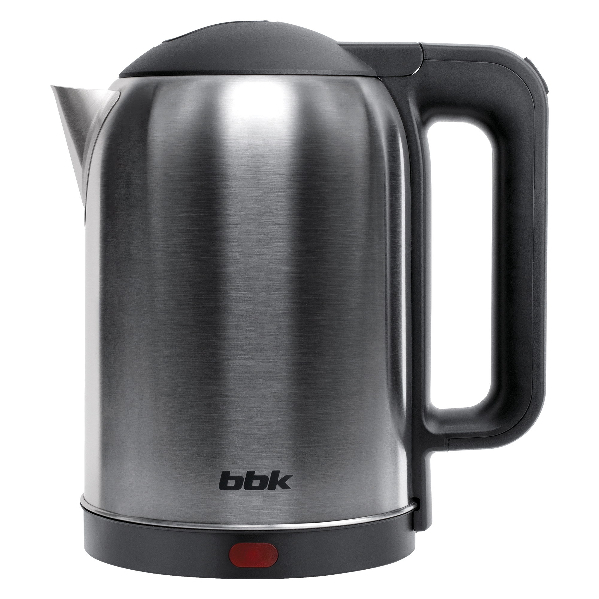 Чайник BBK EK1809S 1.8л. 2000Вт, нерж. сталь, steel/black (10082362)