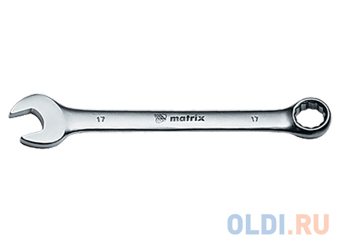 Ключ комбинированный MATRIX 15118 (22 мм)  СrV матовый хром