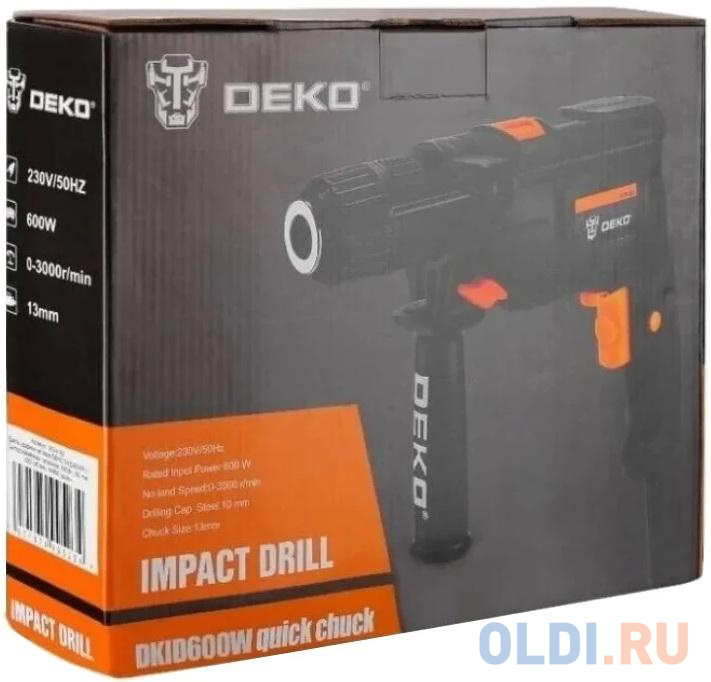 Дрель ударная DEKO DKID600W в Москвe