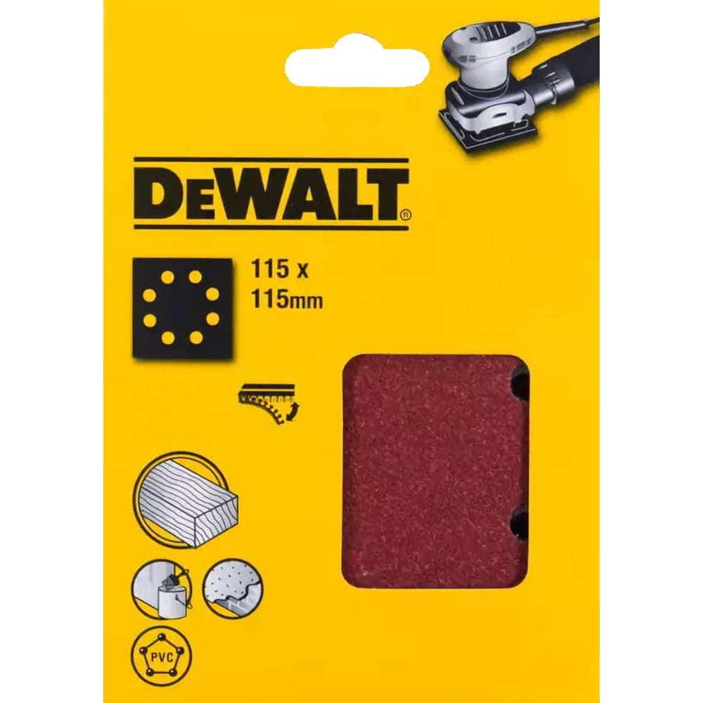 Перфорированный шлифлист Dewalt