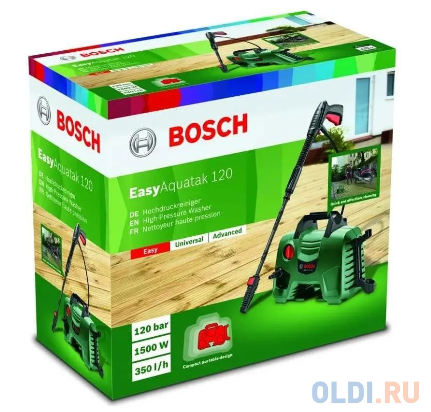 Минимойка Bosch EasyAquatak 120 1500Вт