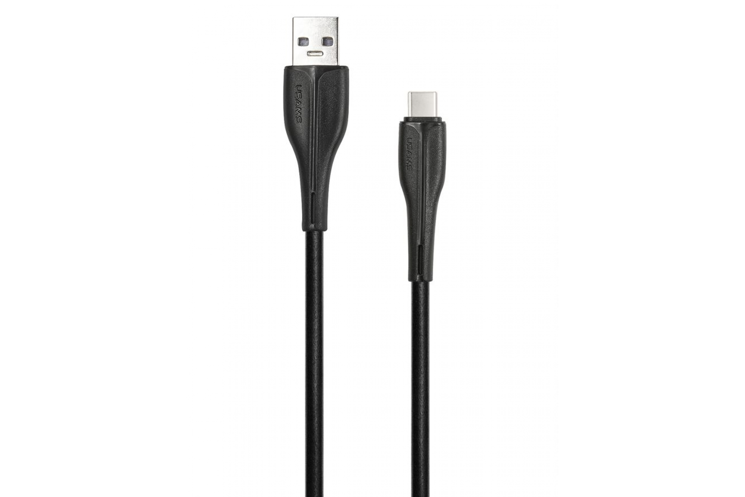 Кабель USB Type-C (m)-USB 2.0(Am), 5A, 1м, черный USAMS U38 (SJ376USB01)