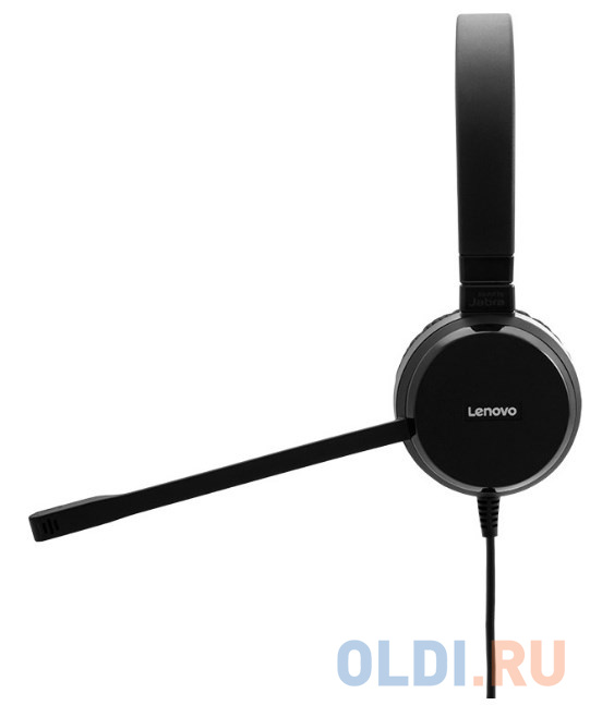 Наушники Lenovo WIRED VOIP STEREO HEADSET черный