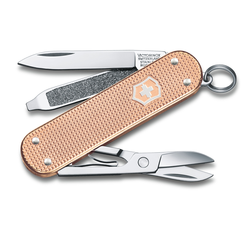 Нож-брелок Victorinox Classic SD Alox Colors, 58 мм, 5 функций, "Fresh Peach" в Москвe