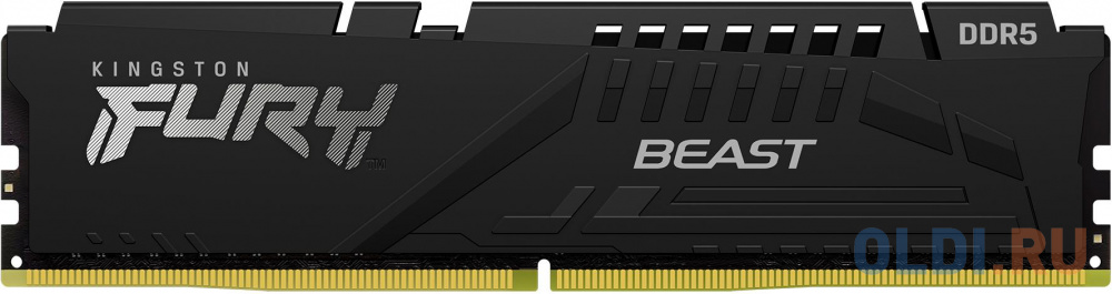 Kingston 8GB 4800MT/s DDR5 CL38 DIMM FURY Beast Black