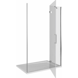 Душевая дверь Good Door Saturn WTW 110x185 правая, прозрачная, хром (WTW-110-C-CH-R)