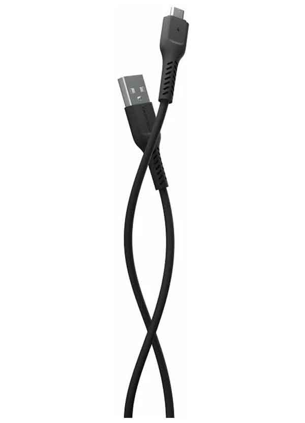 Дата-кабель More choice USB 2.0A для micro USB K16m TPE 1м (Black)