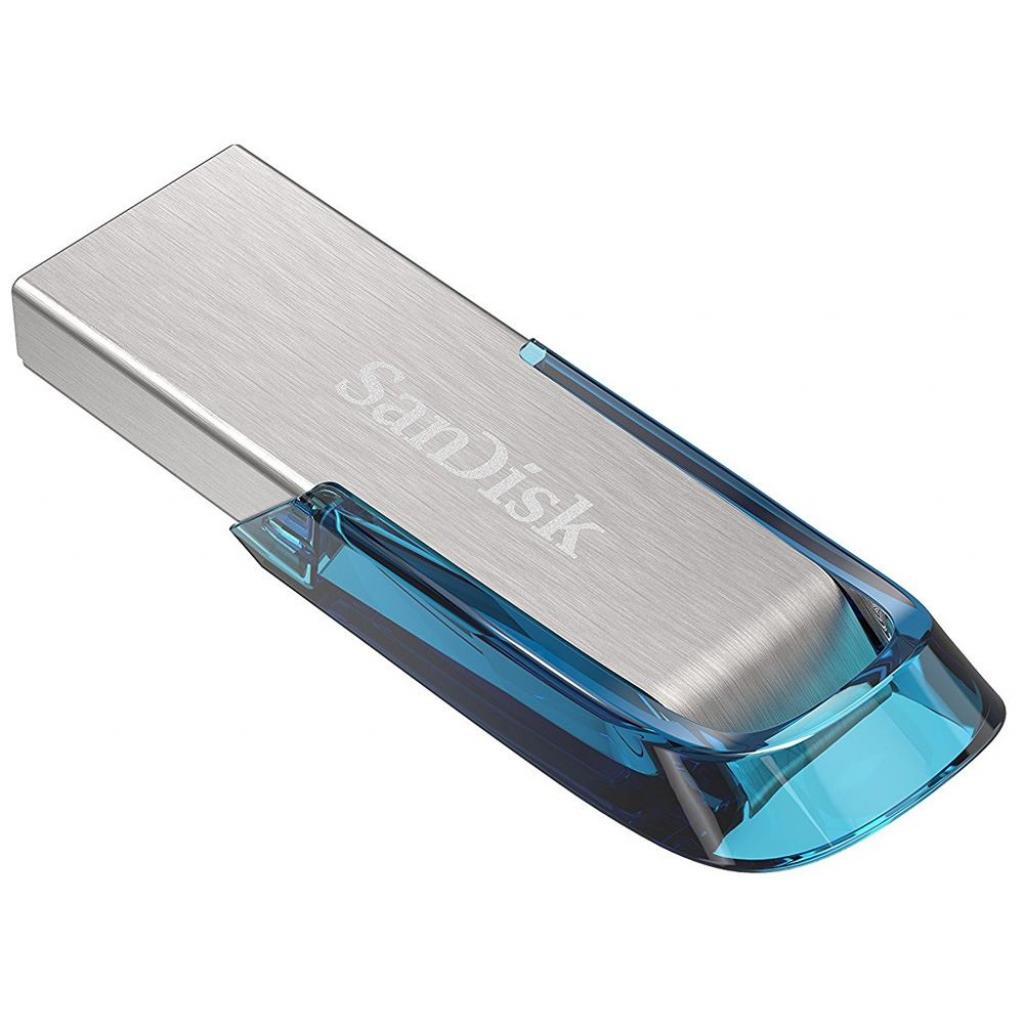 Флешка SanDisk Ultra Flair 128GB (SDCZ73-128G-G46B) USB 3.0 Tropical Blue Color