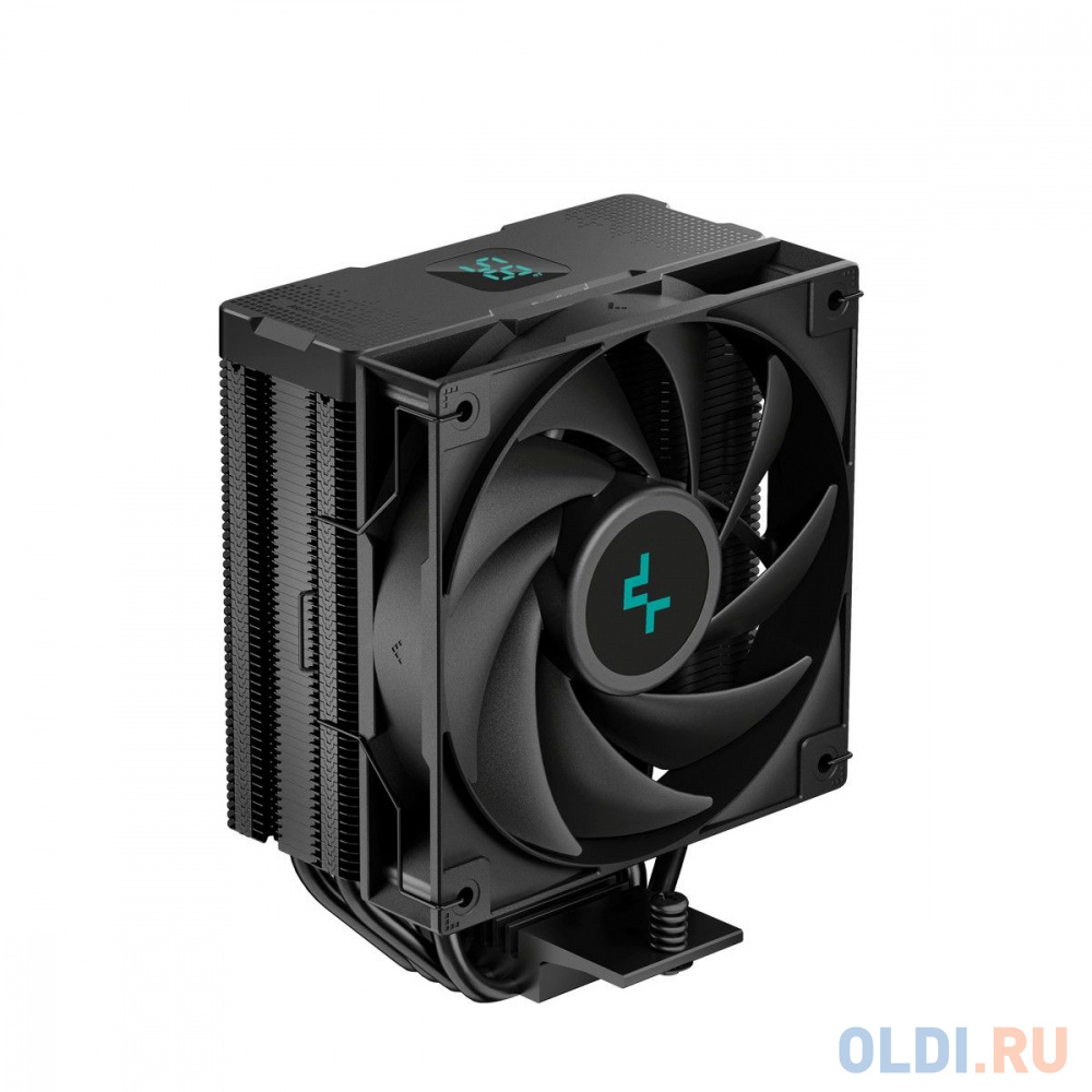 DEEPCOOL AG400 DIGITAL BK LGA1700/1200/115X/AM5/AM4 (9шт/кор, TDP 220W, PWM, Fan 120mm, 4 тепл. трубки, черный) RET в Москвe