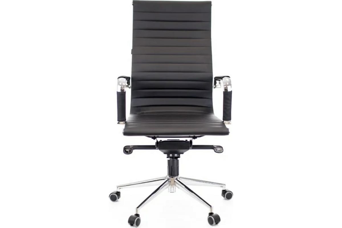 Кресло руководителя Everprof Rio M черный (EC-03Q Leather Black)