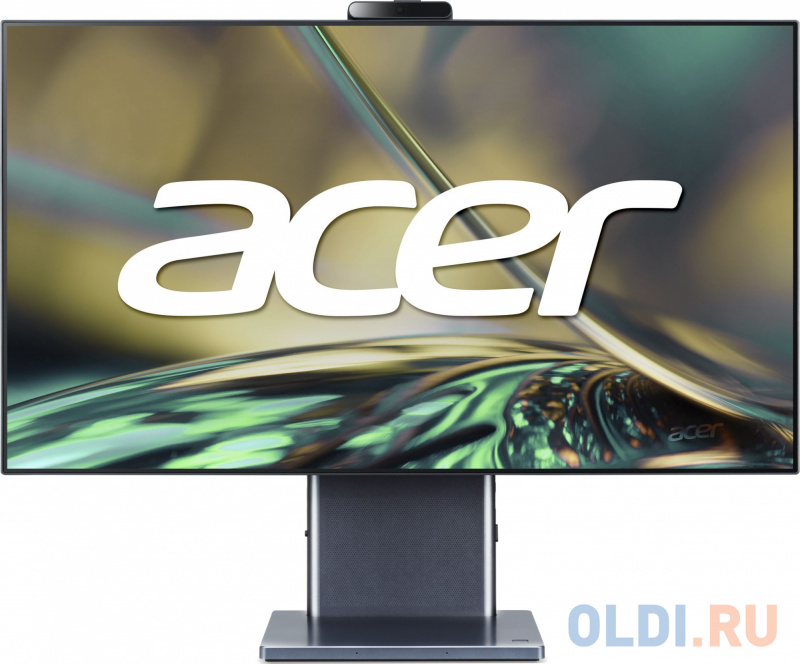 Моноблок Acer Aspire S27-1755 27" WQHD i5 1240P (1.2) 8Gb SSD512Gb Iris Xe CR noOS GbitEth WiFi BT 135W клавиатура мышь Cam серый 2560x1440.27 в Москвe