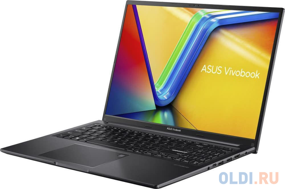 Ноутбук ASUS X1605VA-MB755 16"/WUXGA/IPS/300N/60Hz/i5-13500H/16GB/SSD512GB/Intel UHD/FingerPrint/Backlit/DOS/Indie Black (90NB10N3-M00YJ0)