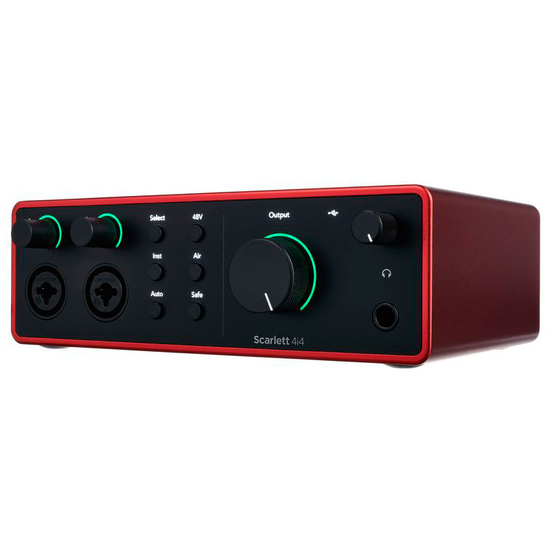 Аудиоинтерфейс Focusrite Scarlett 4i4 4th Gen