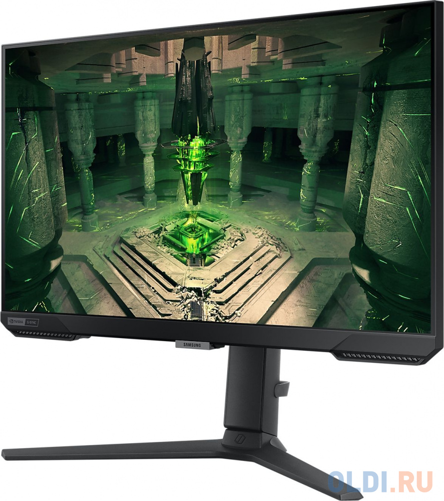 Монитор Samsung 27" Odyssey G4 S27BG400EI черный IPS LED 16:9 HDMI полуматовая HAS Piv 400cd 178гр/178гр 1920x1080 FreeSync Premium DP FHD 5.3кг