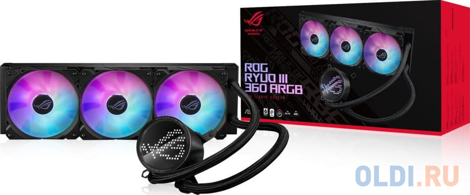 ROG RYUO III 360 ARGB /AIO COOLER,ASETEK,EMMA,ARGB,AURA (90RC00I1-M0UAY0) /AIO COOLER,ASETEK,EMMA,ARGB,AURA (90RC00I1-M0UAY0)