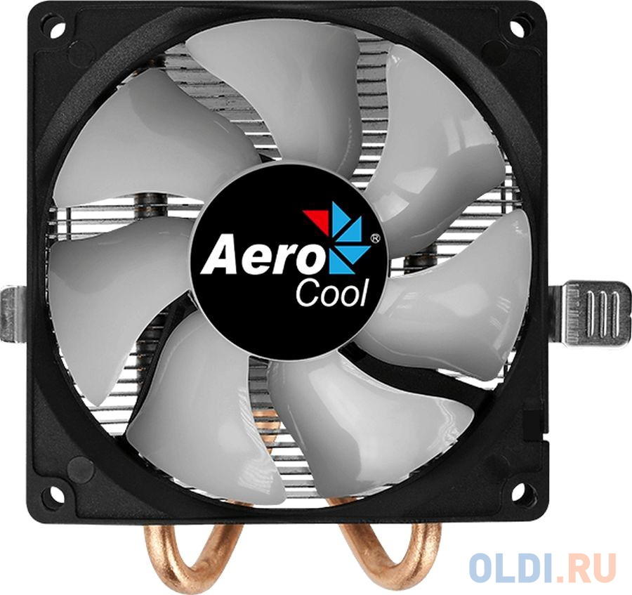 Устройство охлаждения(кулер) Aerocool Air Frost 2 Soc-FM2+/AM2+/AM3+/AM4/1150/1151/1155/2011/ 3-pin 26dB Al+Cu 110W 250gr LED Ret