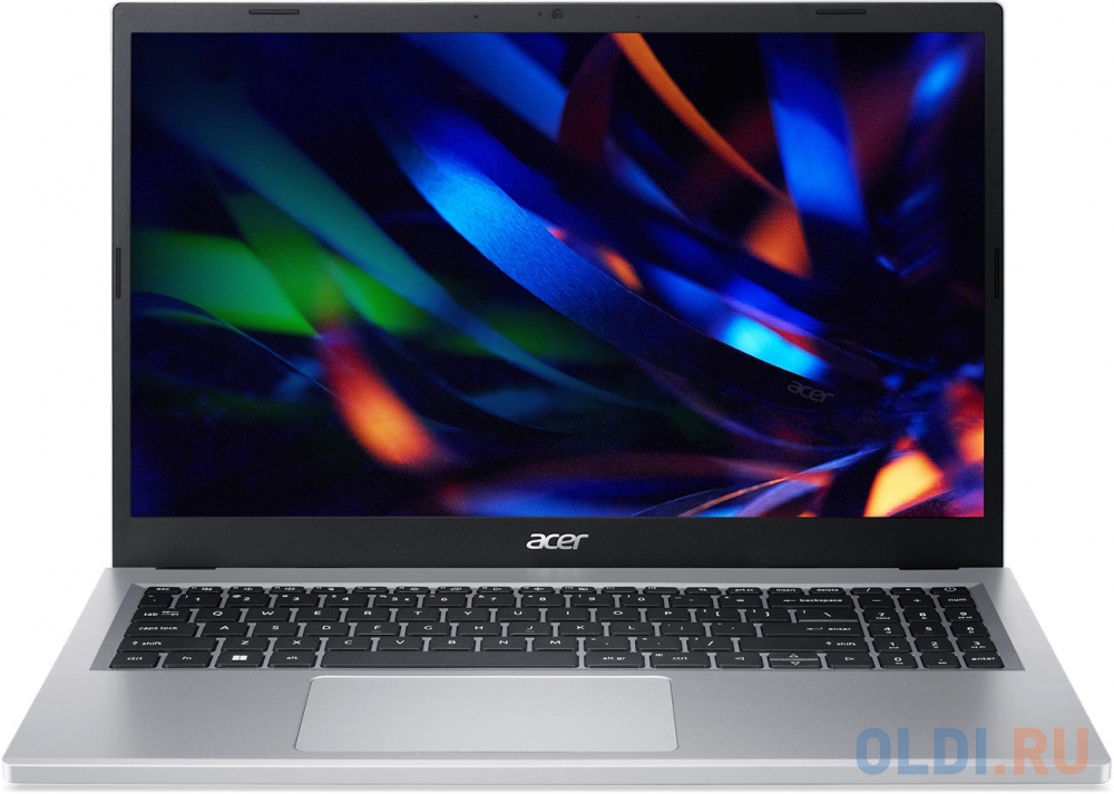 Ноутбук Acer Extensa 15 EX215-33-384J Core i3 N305 8Gb SSD512Gb Intel HD Graphics 15.6" IPS FHD (1920x1080) noOS silver WiFi BT Cam (NX.EH6CD.001