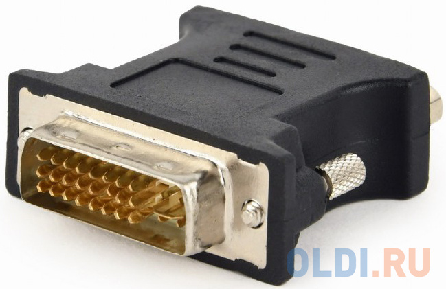 Cablexpert Переходник DVI-VGA, 29M/15F, черный, пакет (A-DVI-VGA-BK) в Москвe