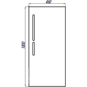 Зеркало Акватон Эклипс (1A129002EK010) в Москвe