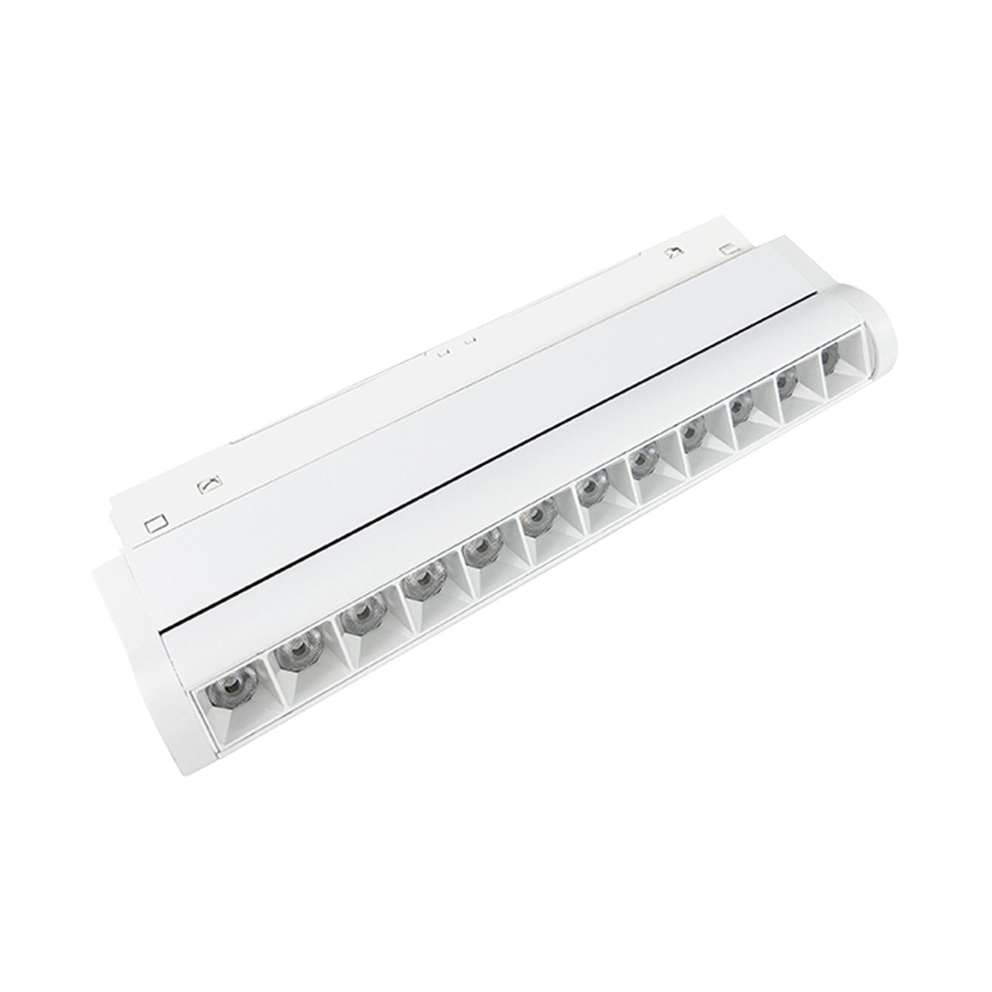Трековый светильник Vitaluce VT0200045-00.1 поворотный магнитный 13Вт 48В 3000K, белый 60°