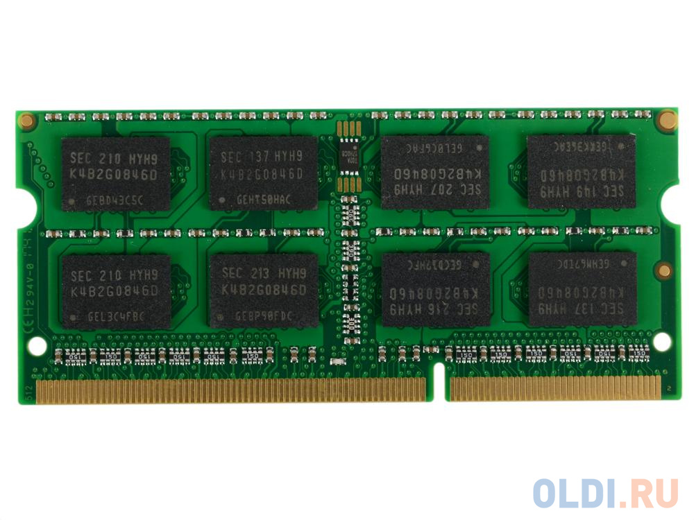 Оперативная память для ноутбука Patriot PSD34G1600L2S SO-DIMM 4Gb DDR3 1600 MHz PSD34G1600L2S в Москвe