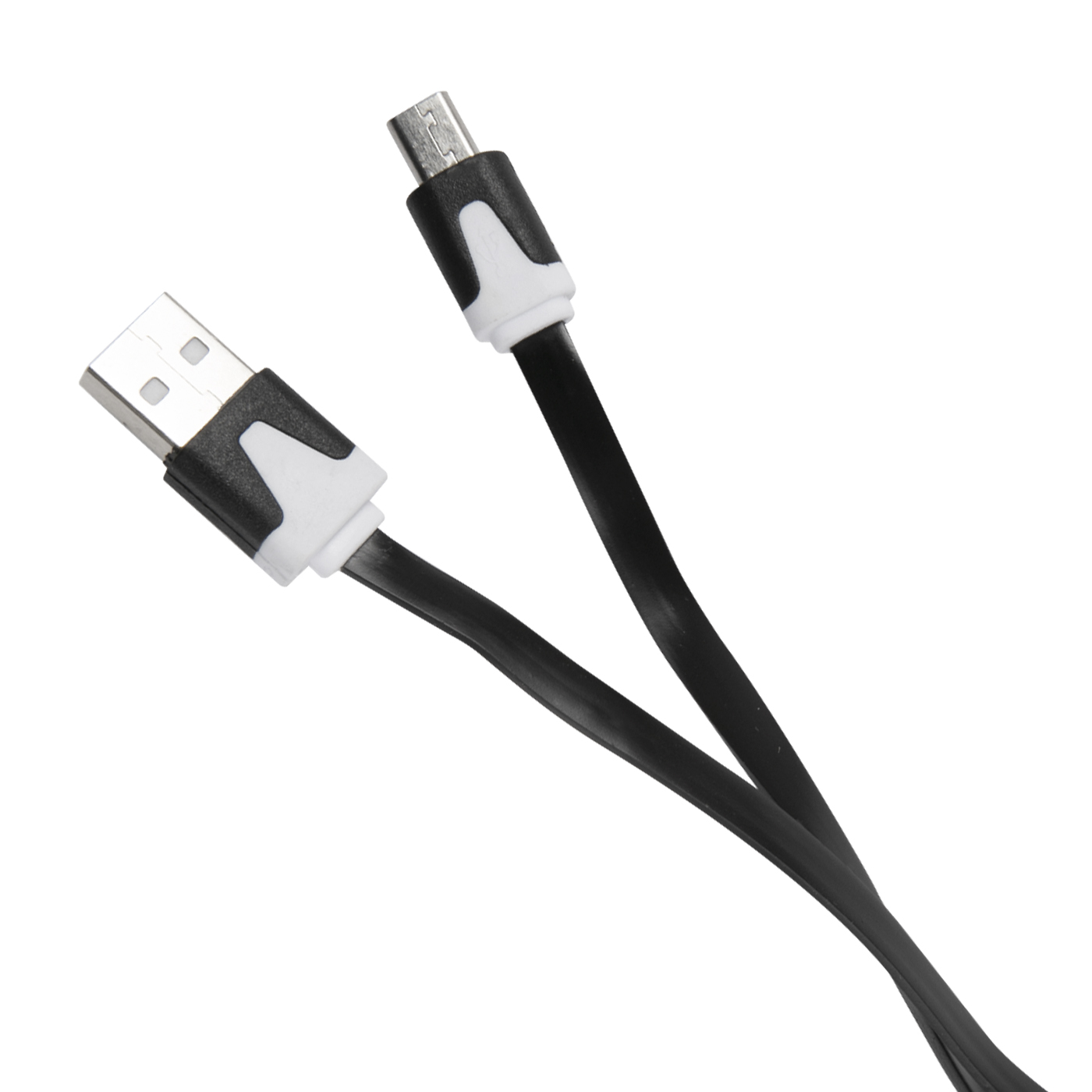 Дата-кабель плоский Red Line USB - micro USB (lite), оранжевый (УТ000010323)