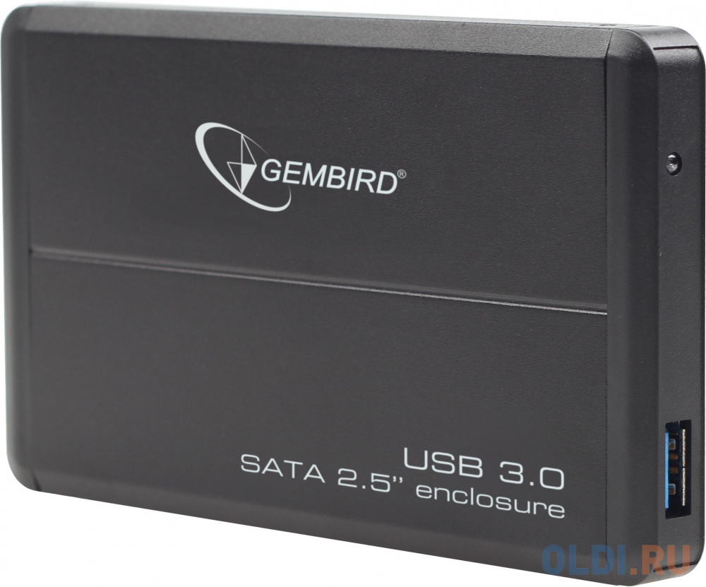 Внешний корпус 2.5&quot; Gembird EE2-U3S-2, черный, USB 3.0, SATA