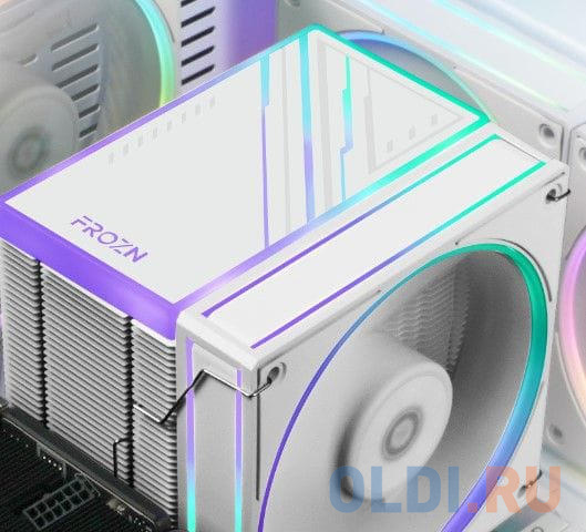 Cooler ID-Cooling FROZN A610 ARGB WHITE 250W/ Intel 1700, 12*, 115*, AMD AM5, AM4/ Screws в Москвe