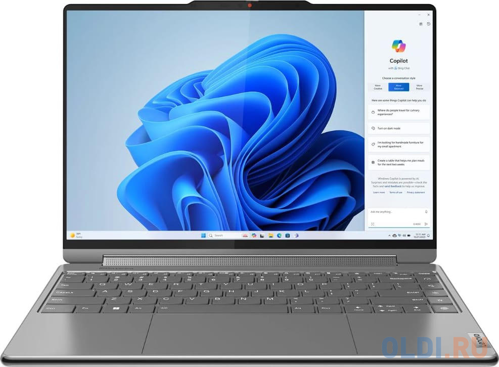 Ноутбук/ Lenovo Yoga 9 2-in-1 14IMH9 14"(3840x2400 OLED)/Touch/Intel Core Ultra 7 155H(1.4Ghz)/32768Mb/1024SSDGb/noDVD/Int:Intel Arc graphics/Cam в Москвe