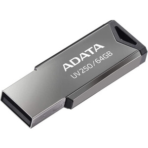 Флеш Диск A-DATA 64Gb UV250 AUV250-64G-RBK USB2.0 серебристый в Москвe