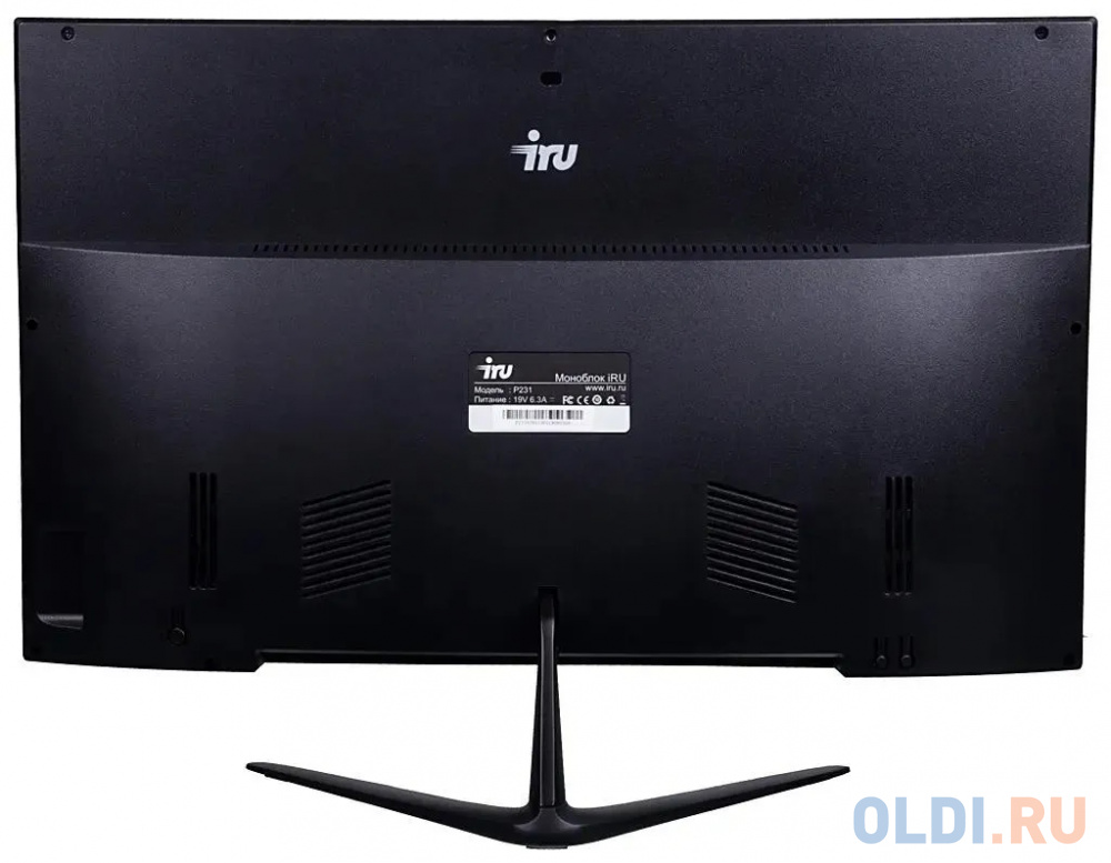 Моноблок IRU Office P2315 23.8" Full HD i5 10400 (2.9) 16Gb 1Tb 7.2k SSD256Gb UHDG 630 Windows 11 Professional 64 GbitEth WiFi BT 120W клавиатура в Москвe