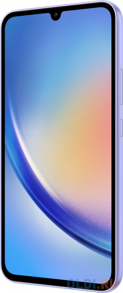 Смартфон Samsung SM-A346E Galaxy A34 5G 256Gb 8Gb лаванда моноблок 3G 4G 2Sim 6.6" 1080x2340 Android 13 48Mpix 802.11 a/b/g/n/ac NFC GPS GSM900/1