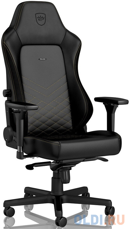 Кресло для геймеров Noblechairs NBL-HRO-PU-GOL чёрный золотистый