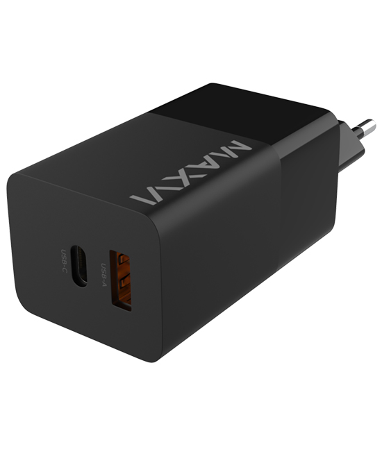 Сетевое зарядное устройство Maxvi A482GN 65Вт, USB, USB type-C, Quick Charge, PD, 3A, черный в Москвe