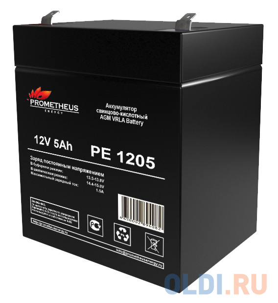 Батарея для ИБП Prometheus Energy PE 1205 12В 5Ач в Москвe