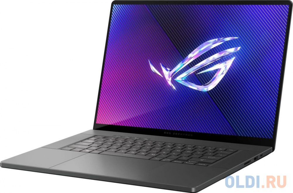 Ноутбук Asus ROG Zephyrus G16 GU605MY-QR111W Core Ultra 9 185H 32Gb SSD1Tb NVIDIA GeForce RTX4090 16Gb 16" IPS 2.5K (2560x1600) Windows 11 Home g