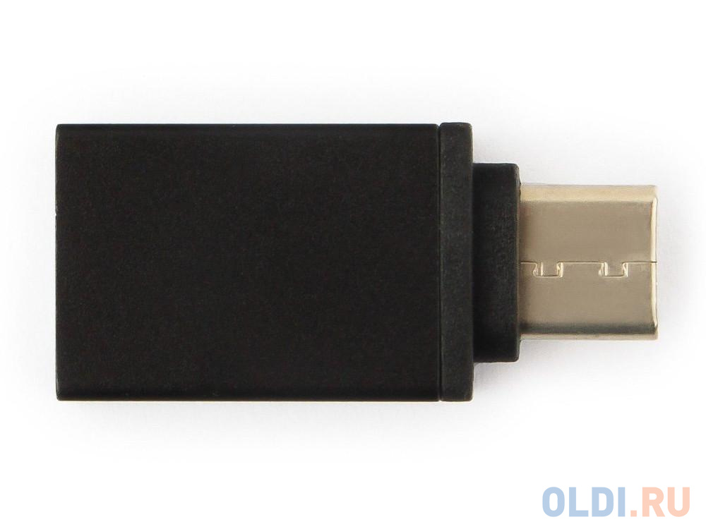 Переходник USB 2.0 Type-C Cablexpert A-USB2-CMAF-01 черный в Москвe