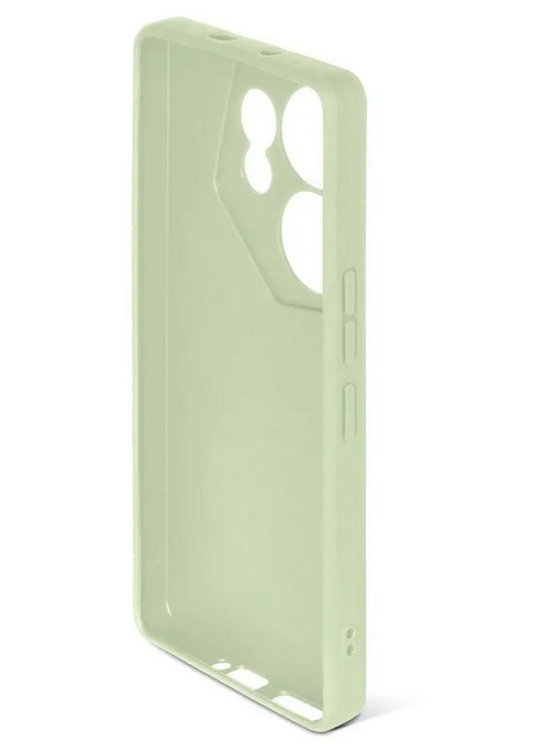 Чехол DF для Tecno Camon 20 Premier Silicone Light Green tCase-26 в Москвe