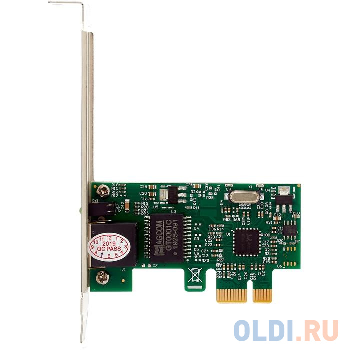 Exegate EX281224RUS Сетевой адаптер ExeGate EXE-560 PCI Express 10/100/1000Mbps RTL8111C (OEM)