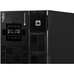 ИБП Systeme Electric Smart-Save Online SRV 10000 ВА, монтаж в стойку 5U, 230 В, 1:1, клеммный вход/выход, SmartSlot, LCD, USB, 2 кор.