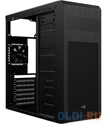 Корпус Aerocool [System Integration Series] SI-5101 , ATX, без БП, 195x410x385 мм (ШхВхГ), 1х USB3.0 + 2х USB2.0, сталь 0,5 мм