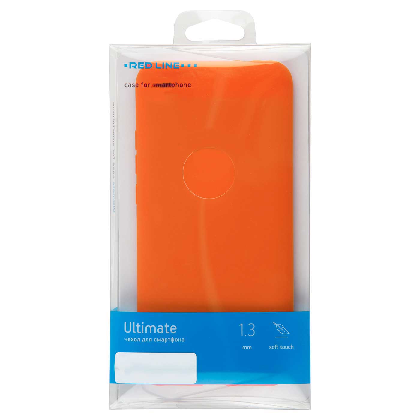 Чехол Red Line Ultimate для смартфона Infinix Hot 12i, силикон, оранжевый (УТ000032272)