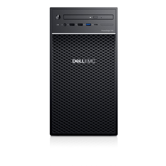 Сервер Dell PowerEdge T40, 1xIntel Xeon E-2224G, 4x8Gb RAM, 1x1Tb 7.2K SATA HDD, 3x3.5", DVD, GLAN, Intel AMT, 1x300 Вт, Tower (210-ASHD)