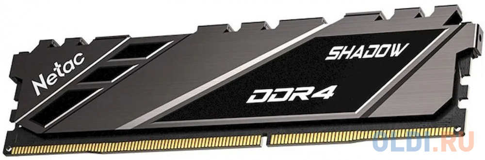 Модуль памяти DDR 4 DIMM 8Gb PC28800, 3600Mhz, Netac Shadow NTSDD4P36SP-08E   C18 Grey, с радиатором